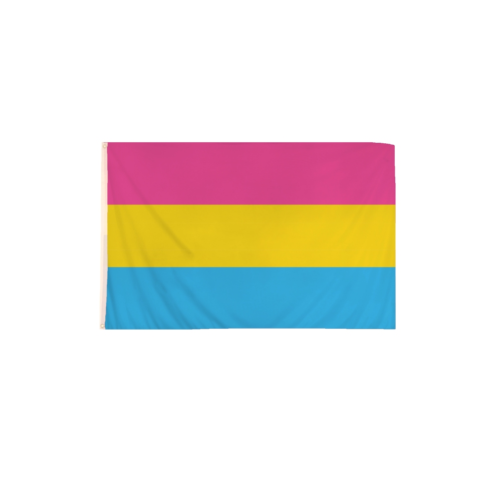 Zac's Alter Ego - 5 x 3 Feet Pansexual Flagge - Mehrfarben